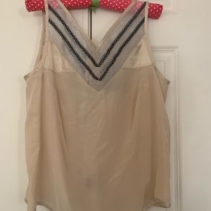 Cute sleeveless blouse